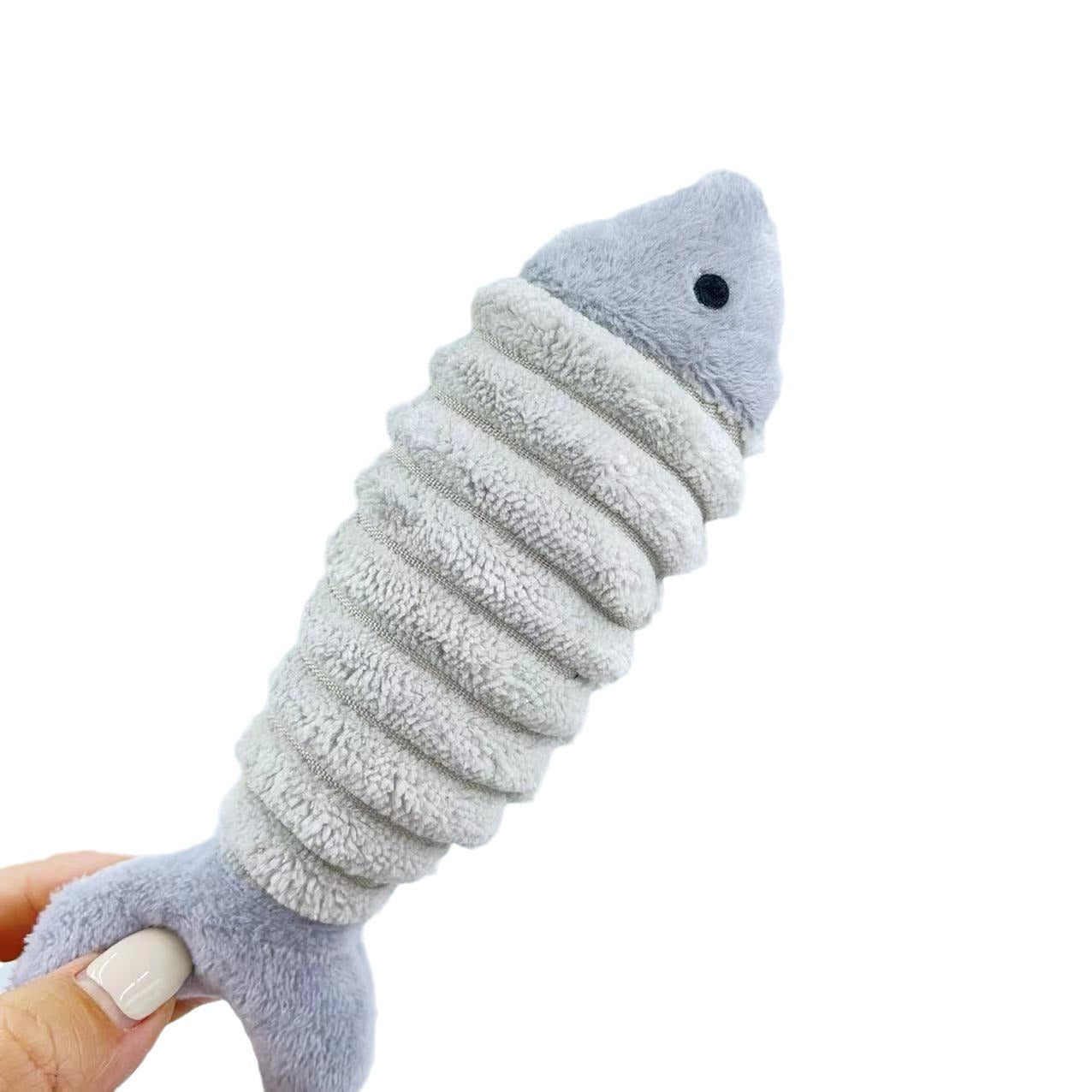 Poisson en Peluche à l’Herbe à Chat – Jouet Stimulant pour Chat