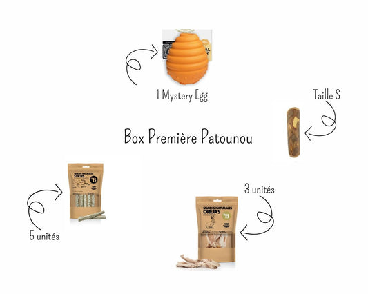 Box Première Patounou — La découverte gourmande & occupation