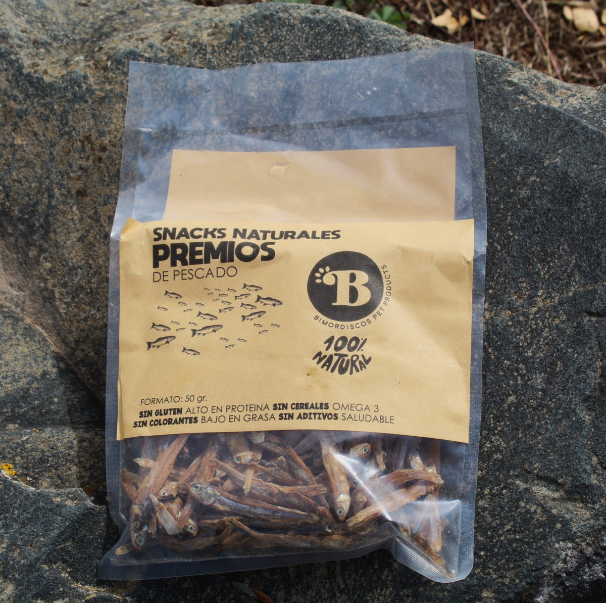 🐟 Récompenses Poisson Naturelles 50g (Chiens & Chats)