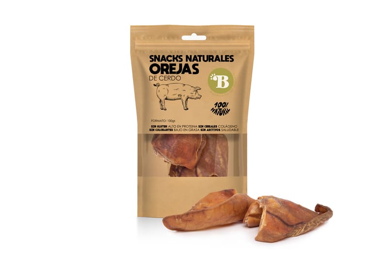 Oreilles de porc naturelles