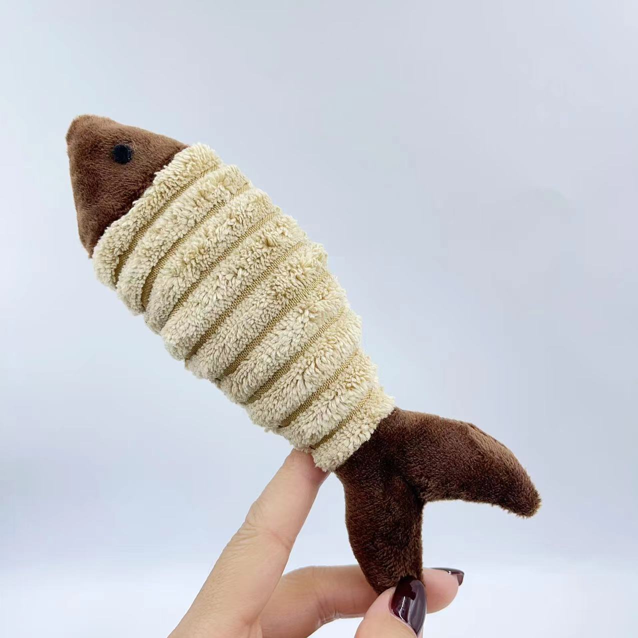 Poisson en Peluche à l’Herbe à Chat – Jouet Stimulant pour Chat
